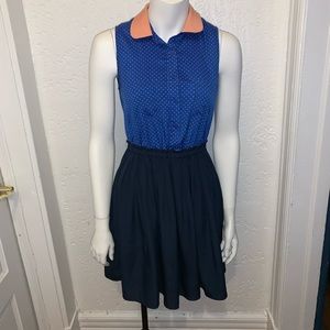 Madison Jules polka dots dress